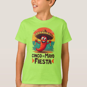 Cinco de Mayo Fiesta – Spicy & Fun Mexican Party T-Shirt