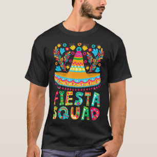 Cinco De Mayo Fiesta Squad Family Matching Group A T-Shirt