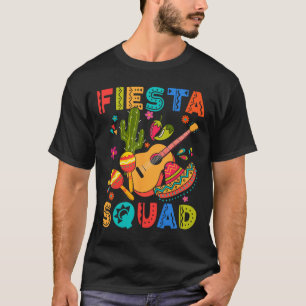 Cinco De Mayo Fiesta Squad Family Matching Group A T-Shirt