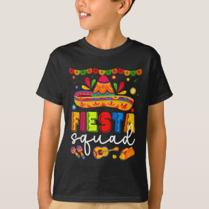 Cinco De Mayo Fiesta Squad Family Matching Group A T-Shirt