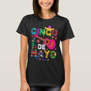 Cinco De Mayo Fiesta Squad Family Matching Men Wom T-Shirt