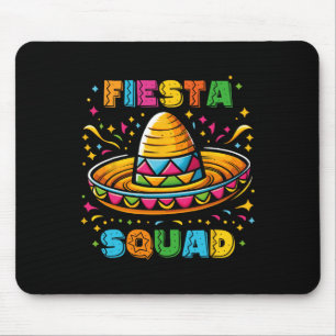 Cinco De Mayo Fiesta Squad Mexican Party Cinco De Mouse Pad