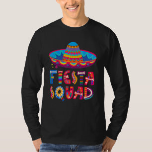 Cinco De Mayo Fiesta Squad Mexican Party Cinco De T-Shirt