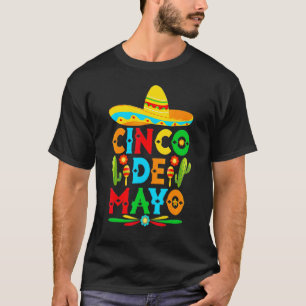 Cinco De Mayo Fiesta Surprise Camisa 5 De Mayo Viv T-Shirt
