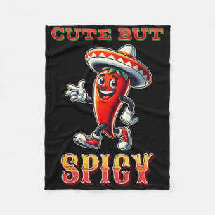 Cinco De Mayo For Kids Pungent And Cute With Chill Fleece Blanket