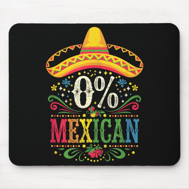 Cinco de mayo for women 0% mexican  mouse pad (Front)