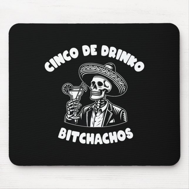 Cinco de mayo for women cinco de drinko premium  mouse pad (Front)