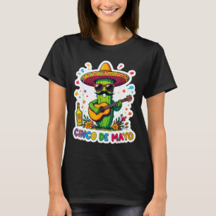 Cinco de mayo funny mexican cactus sunglassesCinco T-Shirt