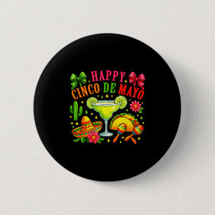 Cinco De Mayo Funny Mexican Party Cinco De Drinko 6 Cm Round Badge