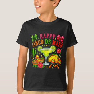 Cinco De Mayo Funny Mexican Party Cinco De Drinko T-Shirt
