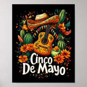 Cinco De Mayo - Funny Mexican Poncho Fiesta Party  Poster