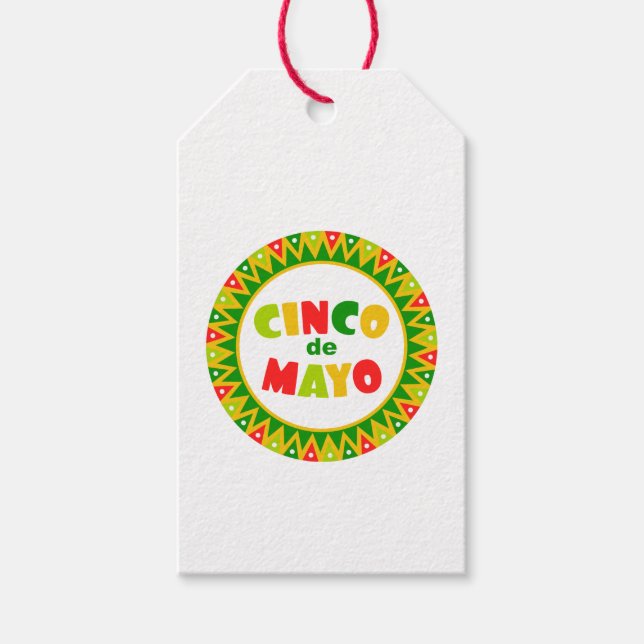 Cinco de Mayo Gift Tags (Front)