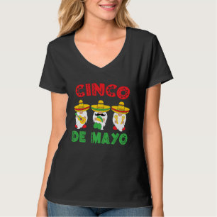 Cinco De Mayo Gnomes 5 De Mayo Party Mexican Fiest T-Shirt