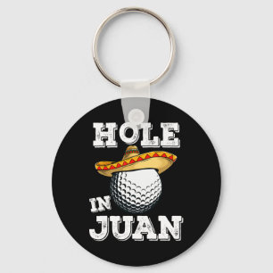 Cinco De Mayo Golf Funny Saying Golfer Joke Hole I Key Ring
