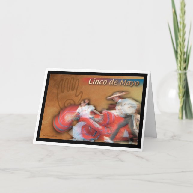 Cinco de Mayo greeting card (Front)