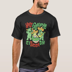 Cinco De Mayo Holy Guacamole Its Fiesta Time Fiest T-Shirt