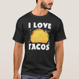 Cinco De Mayo I Love Tacos Mexican Men Women Kids T-Shirt