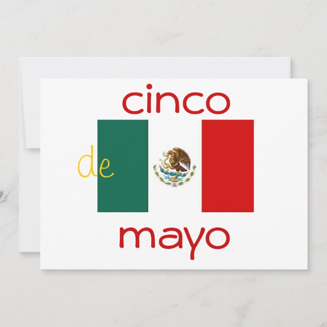 cinco de mayo invitation (Front)