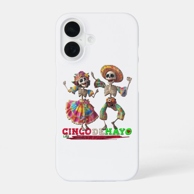 CINCO DE MAYO  iPhone 16 CASE (Back)