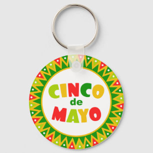 Cinco de Mayo Key Ring