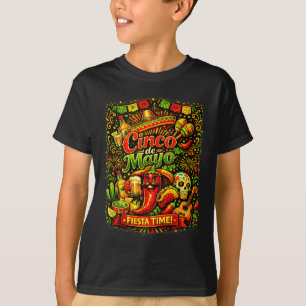 Cinco de mayo let's fiesta mexican party cinco deC T-Shirt