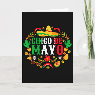 Cinco De Mayo Lets Fiesta Squad 5 De Mayo Mexican  Card