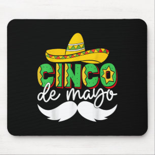 Cinco De Mayo Lets Fiesta Squad 5 De Mayo Mexican Mouse Pad