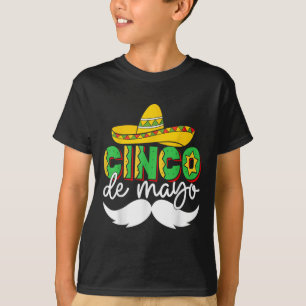Cinco De Mayo Lets Fiesta Squad 5 De Mayo Mexican T-Shirt