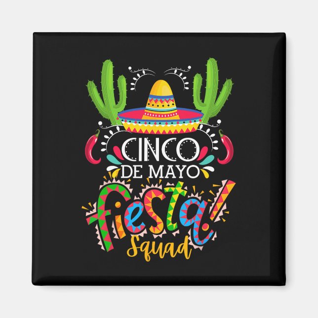 Cinco De Mayo  Magnet (Front)