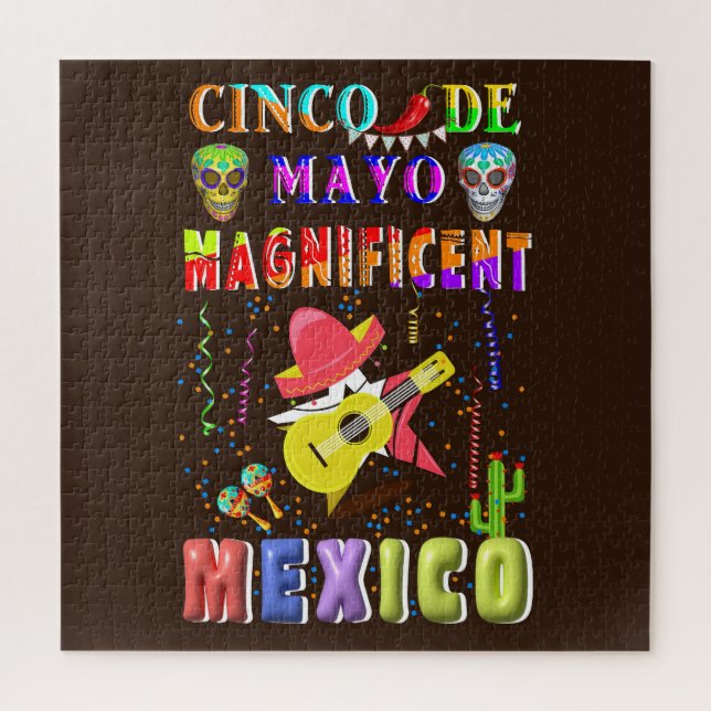 Cinco de Mayo Magnificent Mexico Jigsaw Puzzle (Vertical)