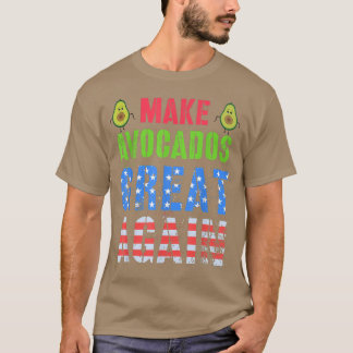 Cinco de Mayo MAKE AVOCADO GREAT AGAIN Squad Ameri T-Shirt