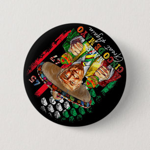 Cinco De Mayo Make Cinco De Mayo Great Again Trump 6 Cm Round Badge