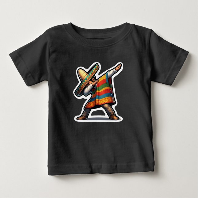 Cinco de Mayo Man Baby T-Shirt (Front)