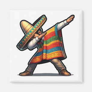 Cinco de Mayo Man Magnet