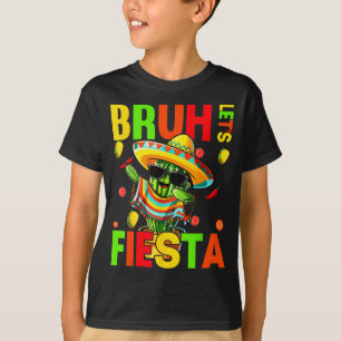 Cinco de mayo mexican cactus funny lets fiestaCinc T-Shirt