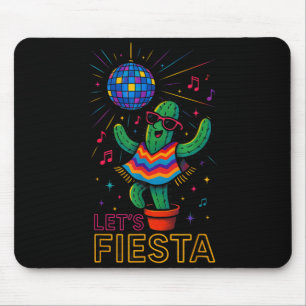Cinco de mayo mexican cactus party funny letsCinco Mouse Pad