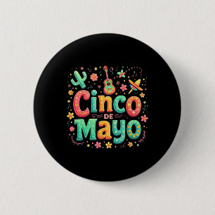 Cinco De Mayo Mexican Family Matching 5 De Mayo Le 6 Cm Round Badge