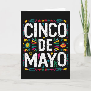 Cinco De Mayo Mexican Fiesta 5 De Mayo 3 Card