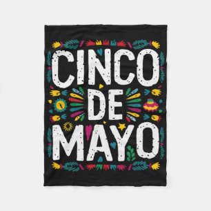 Cinco De Mayo Mexican Fiesta 5 De Mayo 3  Fleece Blanket