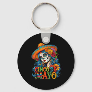Cinco De Mayo Mexican Fiesta 5 De Mayo  Key Ring