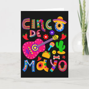Cinco De Mayo Mexican Fiesta 5 De Mayo Mexico Mexi Card