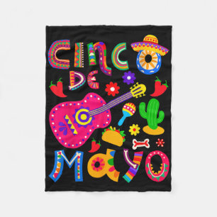 Cinco De Mayo Mexican Fiesta 5 De Mayo Mexico Mexi Fleece Blanket