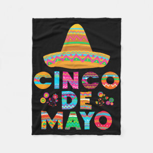 Cinco De Mayo Mexican Fiesta 5 De Mayo Women Men B Fleece Blanket
