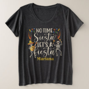 Cinco de Mayo Mexican Fiesta birthday Custom Plus Size T-Shirt