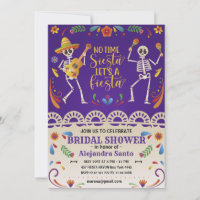 Cinco de Mayo Mexican Fiesta Bridal Shower Custom