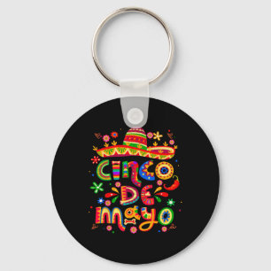 Cinco De Mayo Mexican Fiesta Celebrate 5 De Mayo M Key Ring