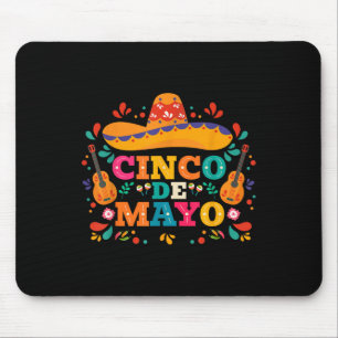 Cinco De Mayo Mexican Fiesta Celebrate 5 De Mayo M Mouse Pad