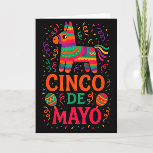 Cinco de mayo - mexican fiesta celebration card