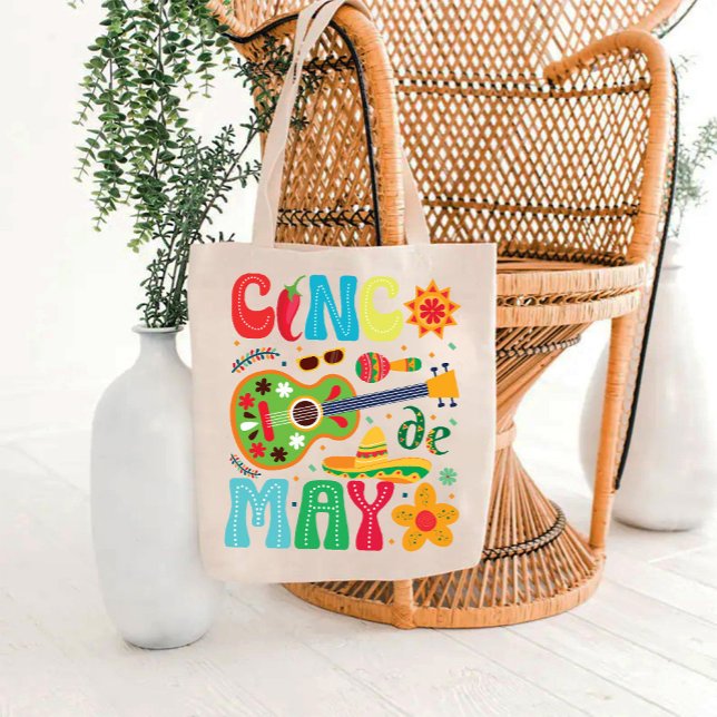 Cinco De Mayo | Mexican Fiesta Party Tote Bag (Cinco De Mayo | Mexican Fiesta Party Tote Bag)