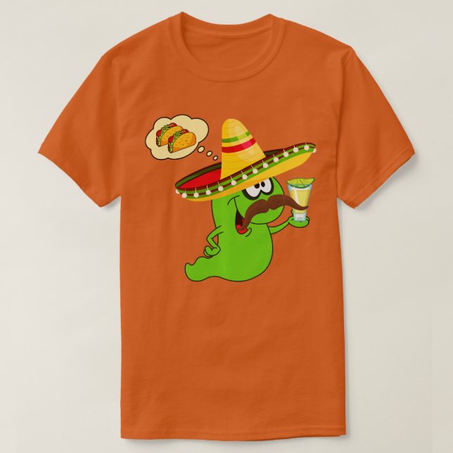Cinco De Mayo Mexican Fiesta with Funny Tequila Wo T-Shirt (Design Front)